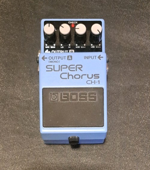 Boss CH-1 Super Chorus Guitar Effect Pedal MIT