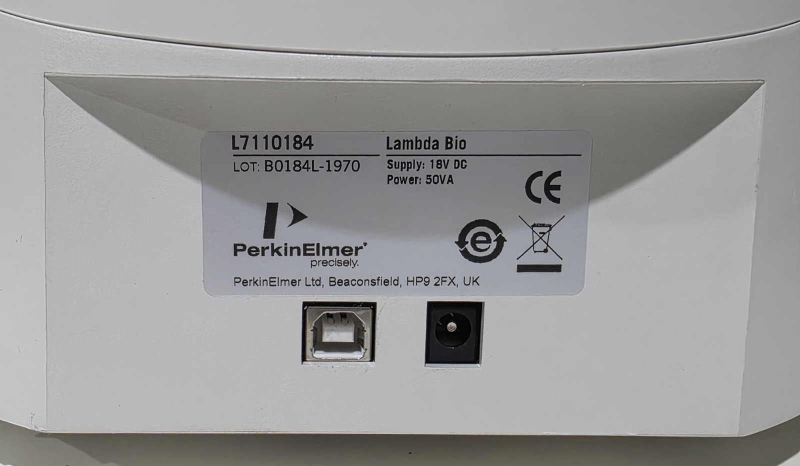Perkin Elmer Lambda Bio UV/Vis Spectrophotometer