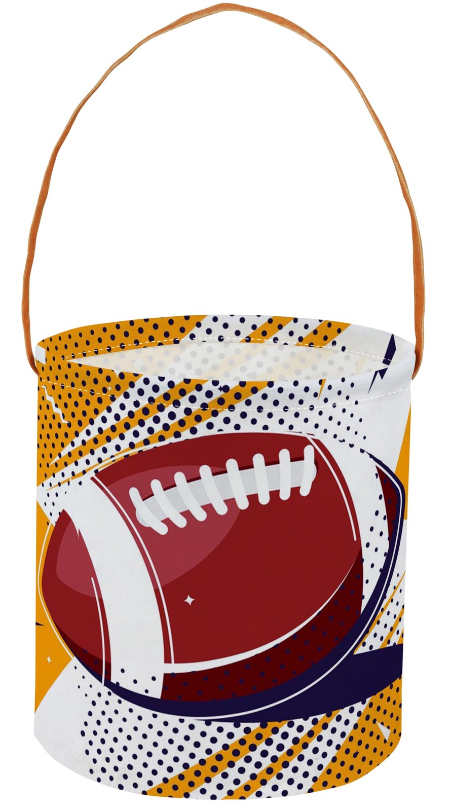 HIYAGON Football Easter Basket for Kids Baby Boys and Girls Cute Toy Storage ...
