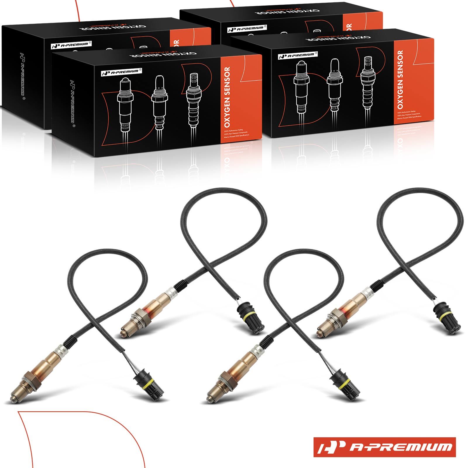 A-Premium 4x O2 Oxygen Sensor Upstream & Downstream for Mercedes-Benz E320 E500