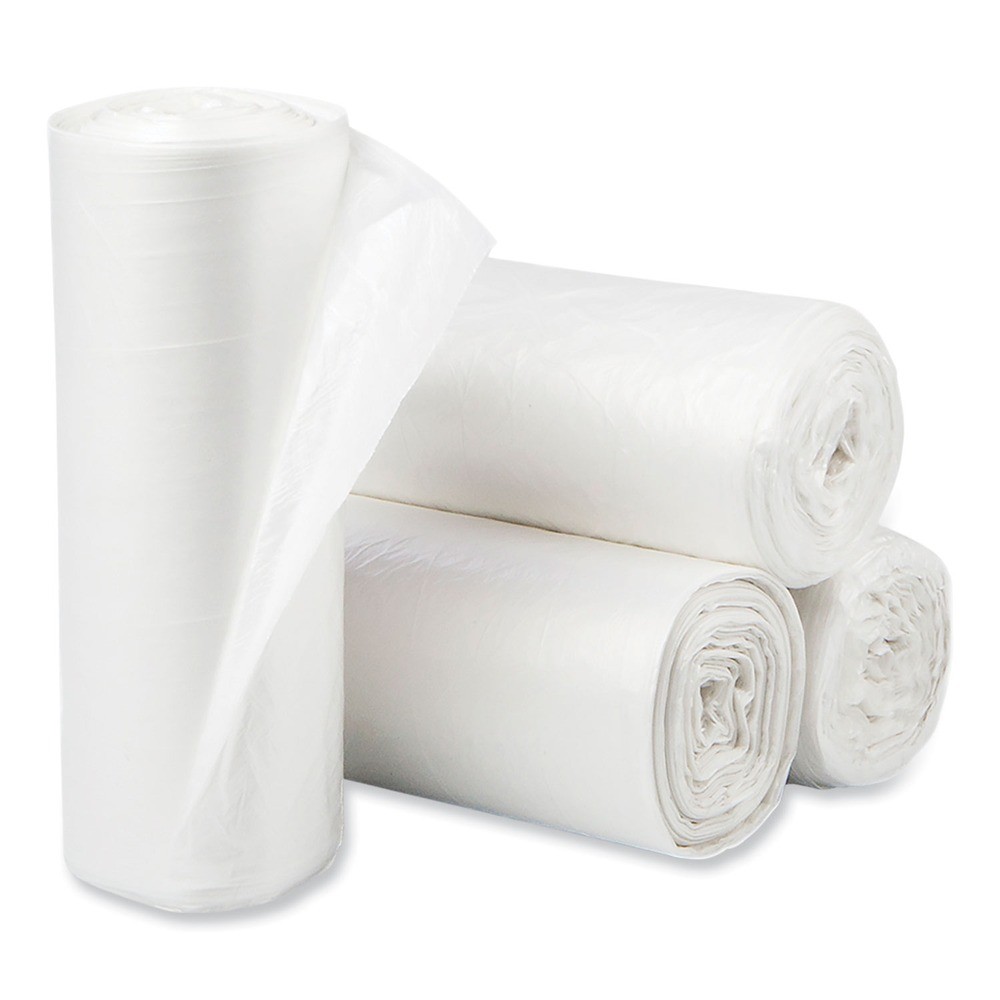 Pitt Plastics PCRL3750SHN 44 gal. Eco Plus Can Liners - Natural (100/Carton) New