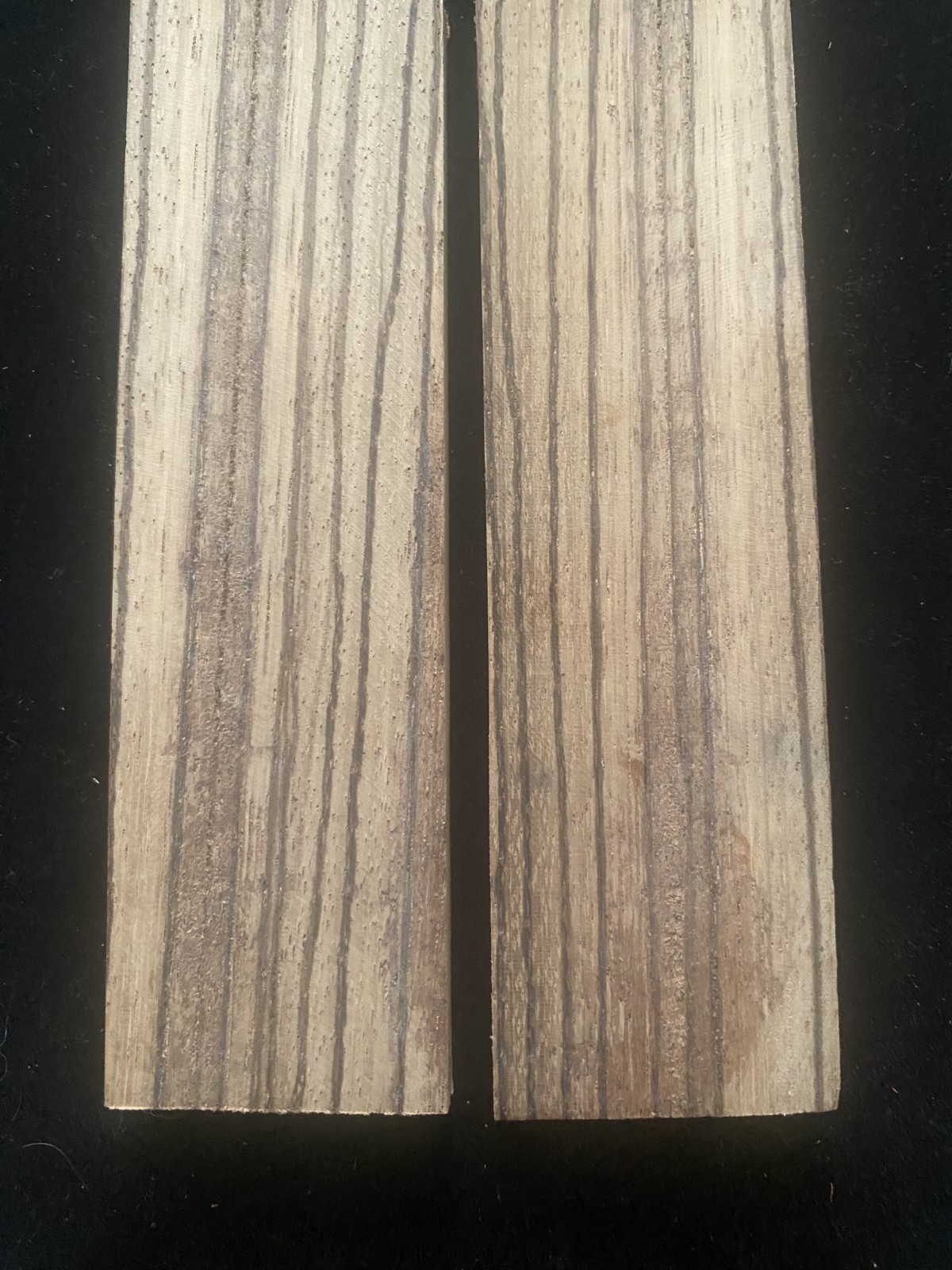 Zebrawood Knife Handle Scales