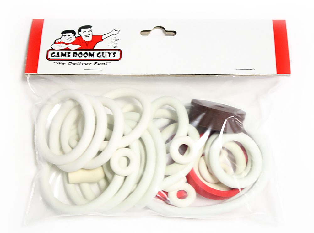 Gottlieb Ship Ahoy Pinball Machine Replacement Repair Rubber Ring Kit White