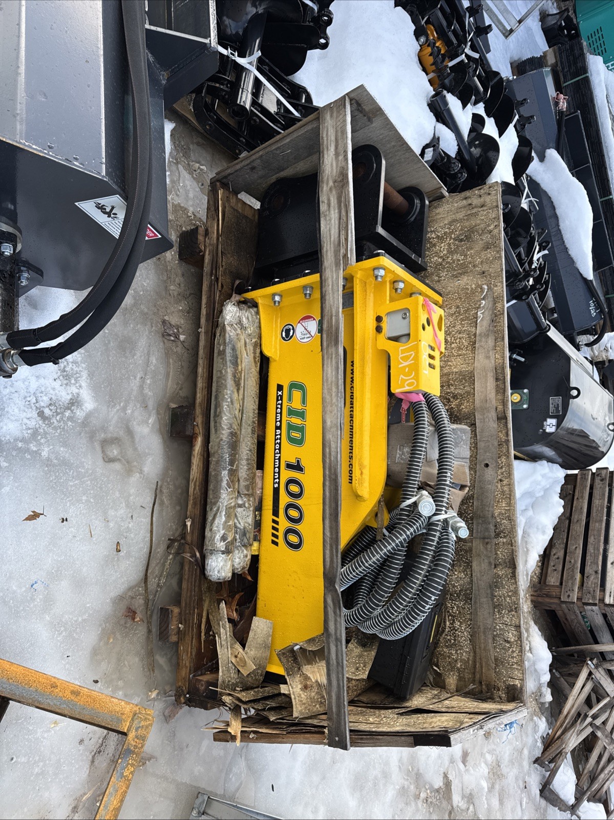 CID Attachments 1000 50 Mm Pin Concrete Breaker Hammer Cat 308 New