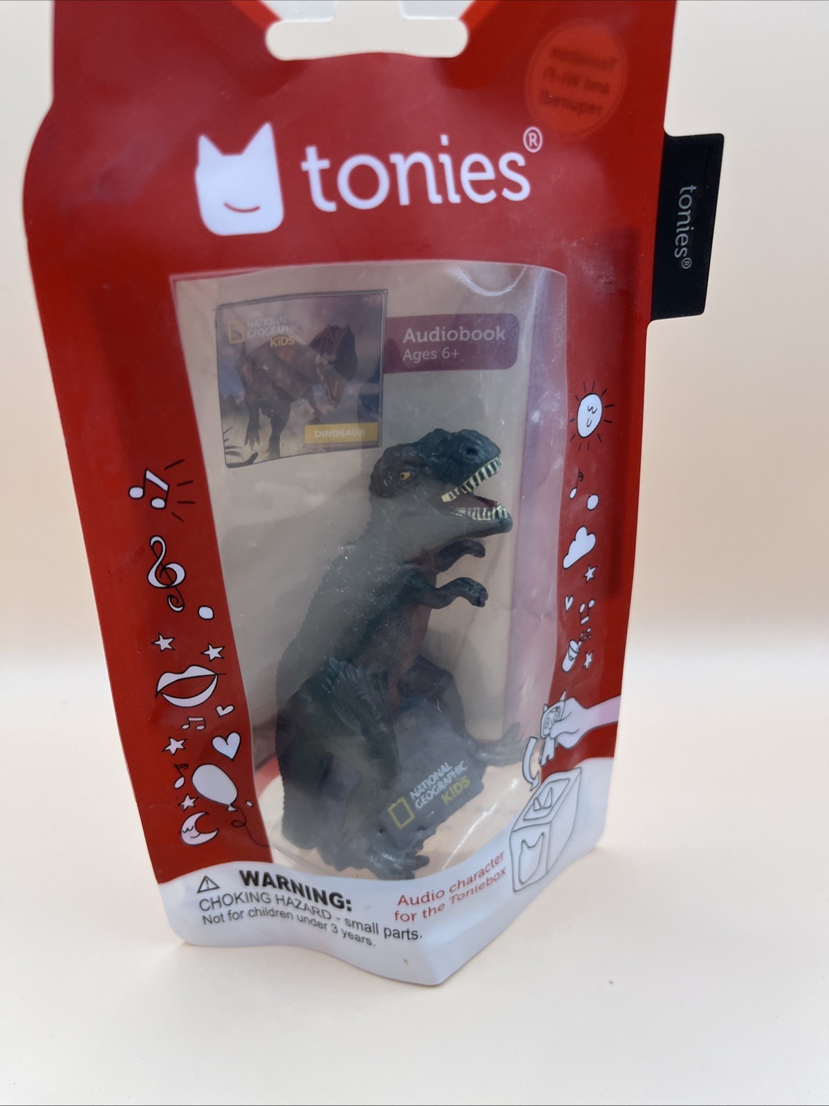 NEW Tonies Dinosaur National Geographic Audiobook 6+ gift Christmas opened box