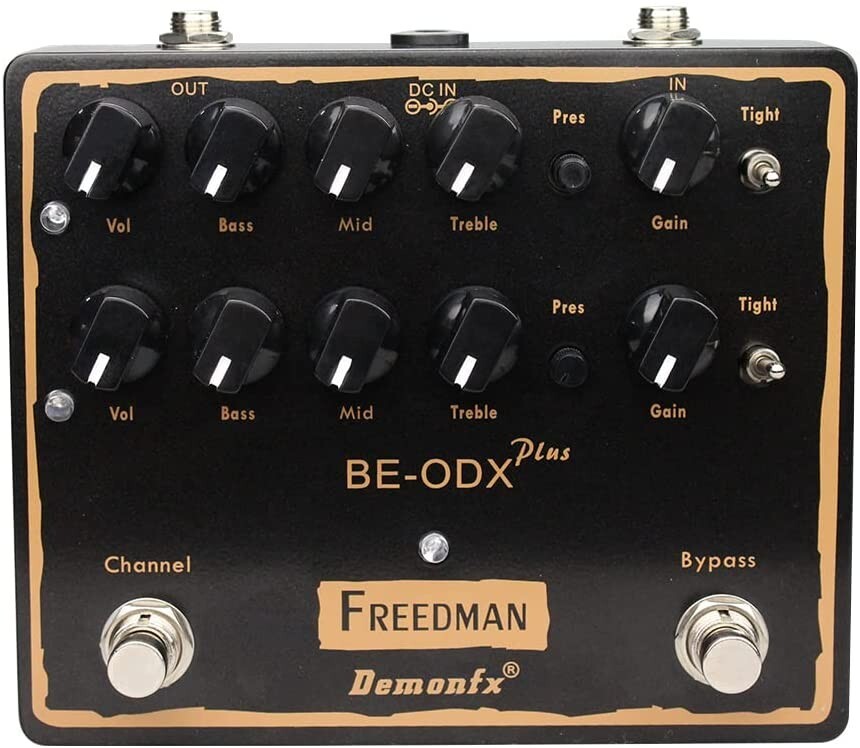 DemonFx FREEDMAN BE-ODX  PLUS Guitar FX Pedal Just arrived New from DemonFx