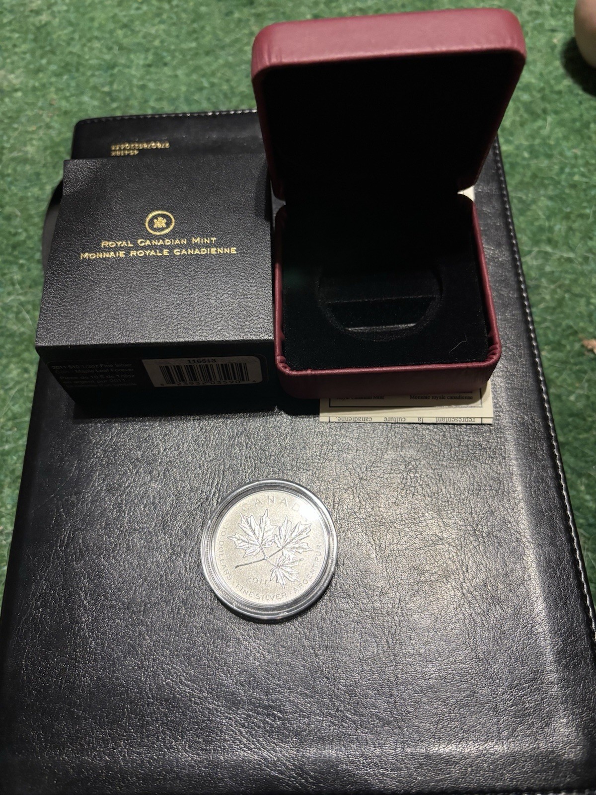 RCM 2011 $10 1/2 Oz silver coin
