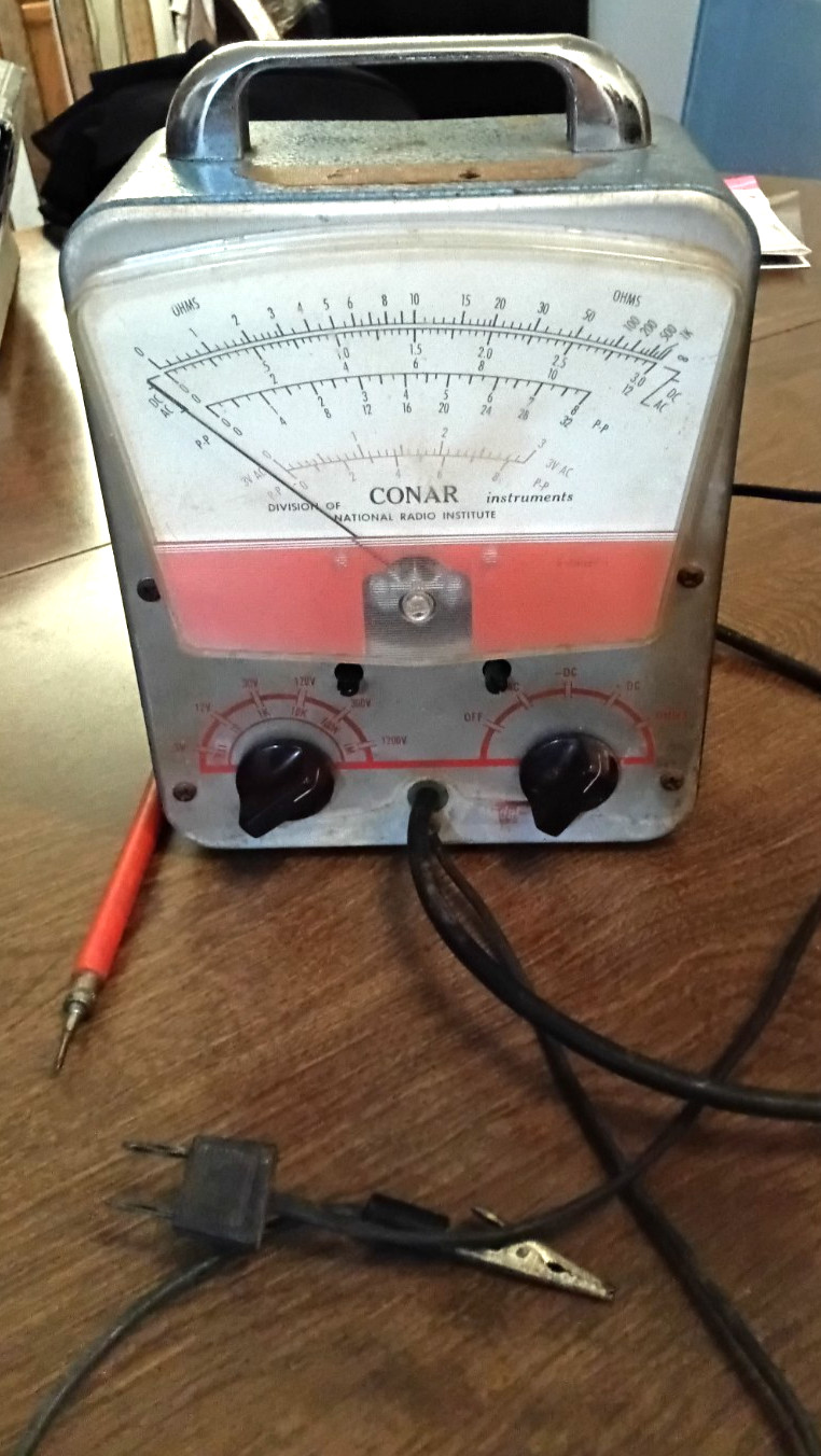 Vintage Conar Instruments Division Of National Radio Institute Signal Generator