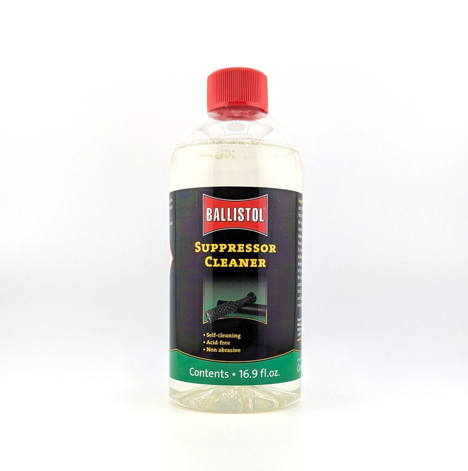 Ballistol Firearm Suppressor Cleaner - 16.9oz Bottle [233810] 4017777234640