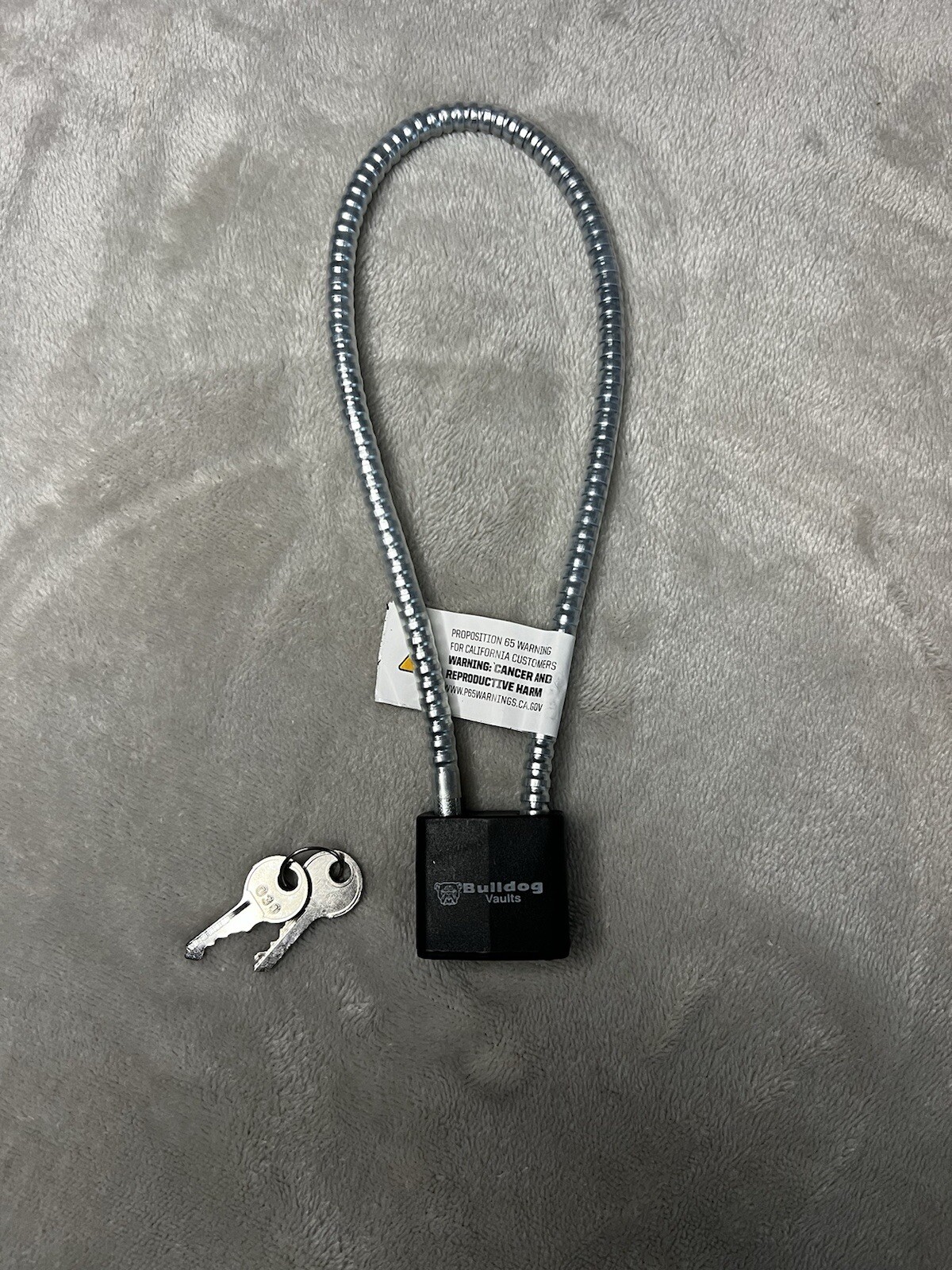 BULLDOG KEYED CABLE TRIGGER LOCK W/ KEYS