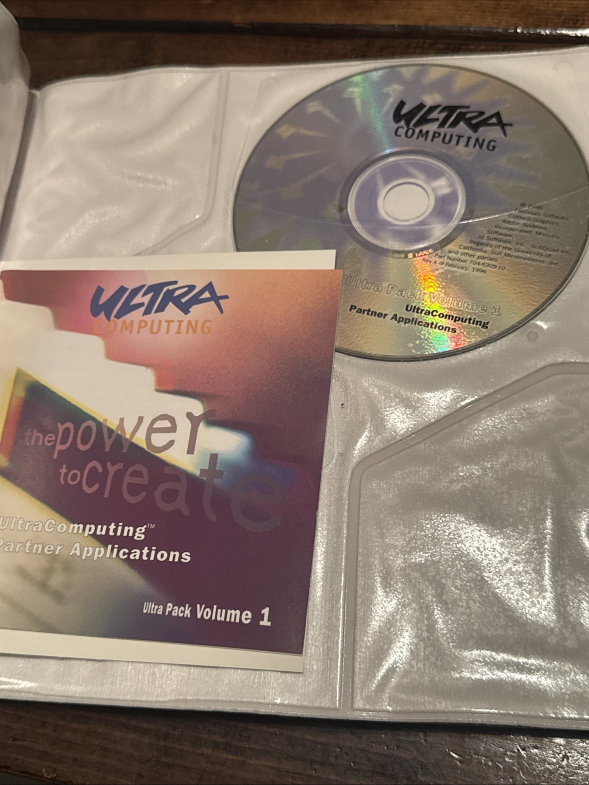Sun Microsystems Ultra Pack Volume 1 Software CD - Java Showme video Whiteboard