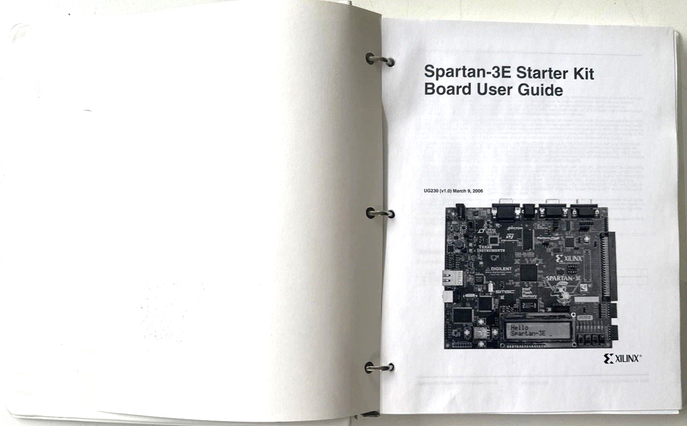 Xilinx Spartan-3E Starter Kit Board User Guide UG230 (v1.0) 2006