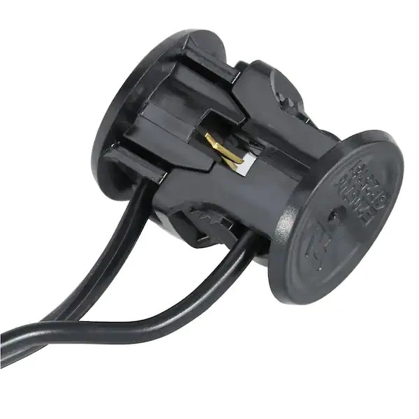 Low Voltage Black Replacement Cable Connector (2-Pack)