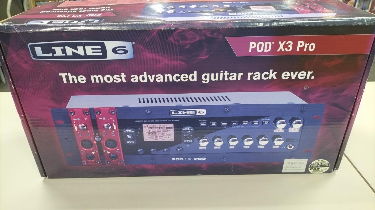 Line 6 Pod X3 Pro Multi-Effects Guitar Effect Pedal