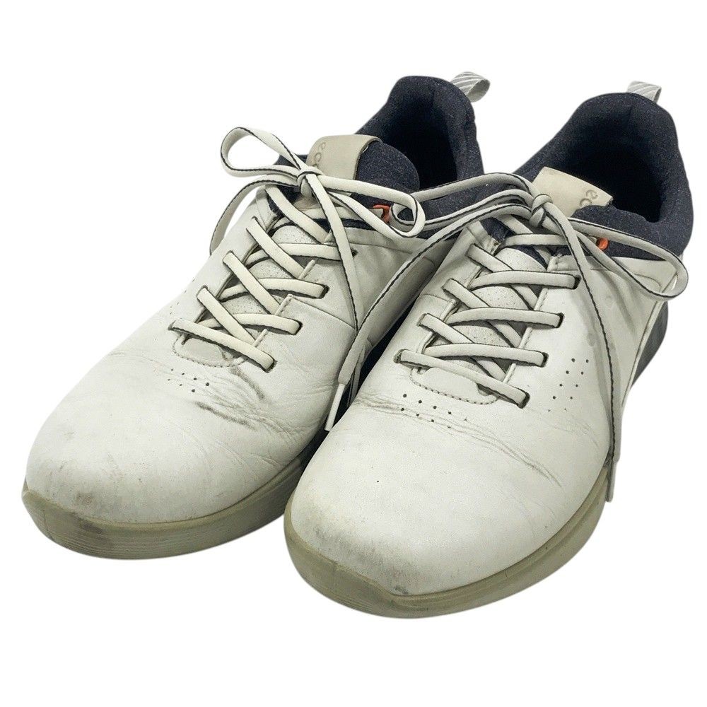 ECCO 102904 S Three Golf Shoes Spikeless White EU41 Mens Ready to Use