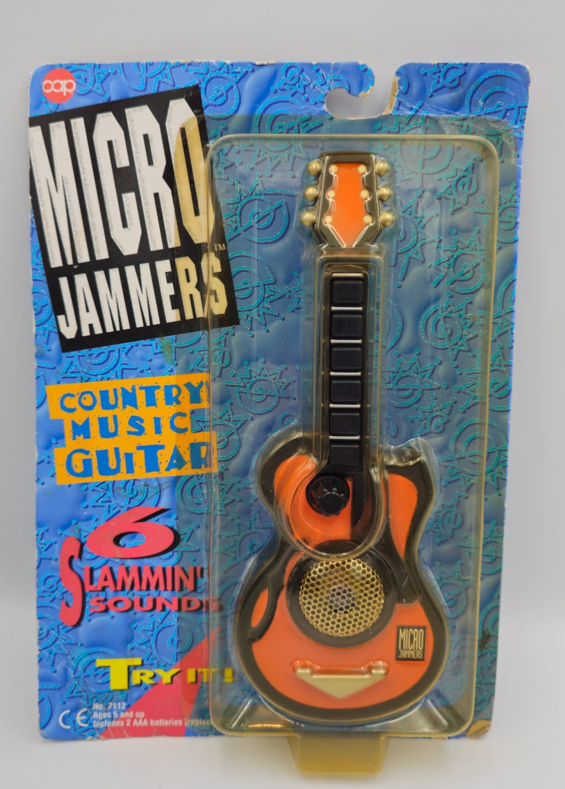 Micro Jammers Country Music Guitar #7112 – CAP Toys 1994