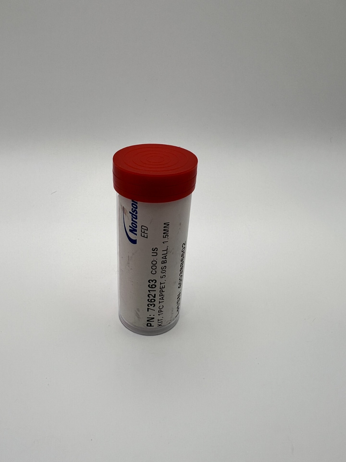 *NEW IN BOX* Nordson EFD 7362163 Tappet, Flat Nozzles, 5.0S Ball, 1.5 mm