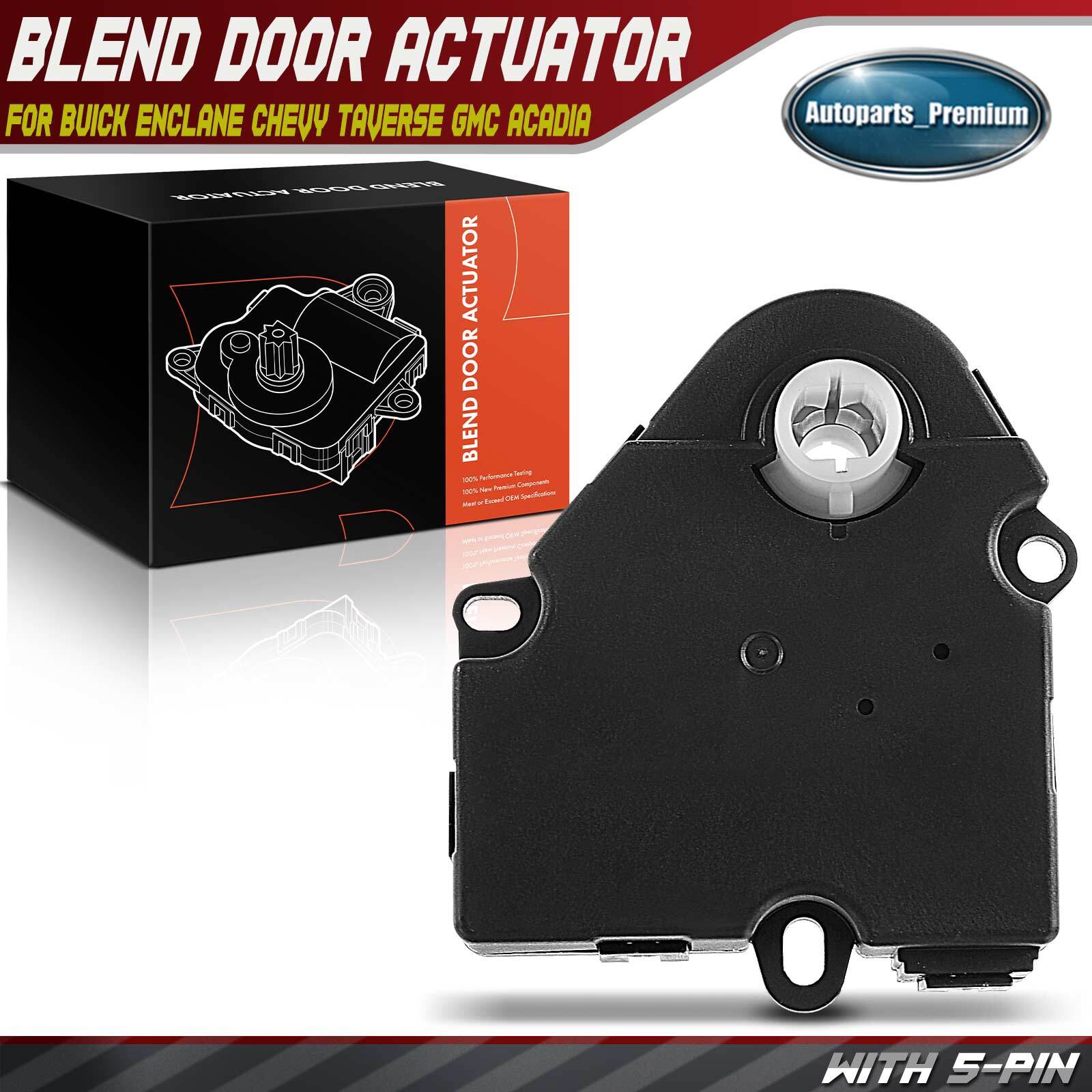 HVAC Heater Blend Door Actuator for Buick Enclave GMC Acadia Chevrolet 22816196