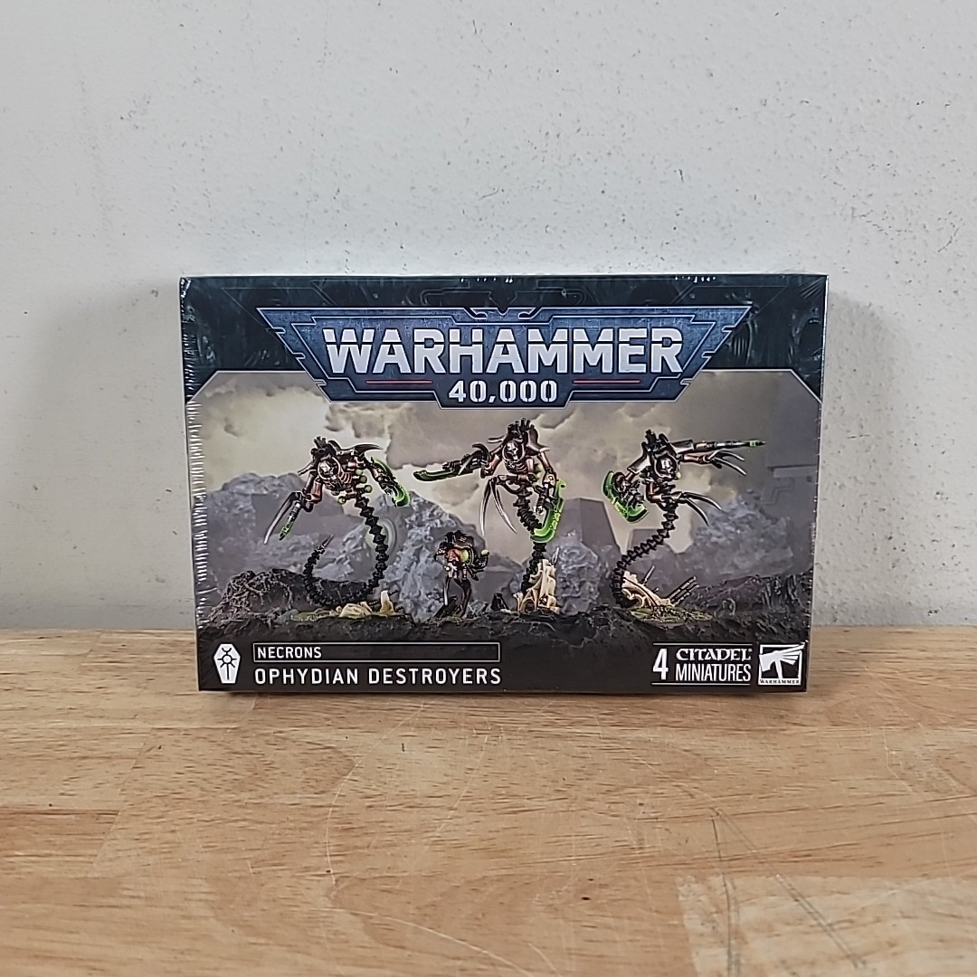 Games Workshop Warhammer 40K Ophydian Destroyers Necrons Miniatures