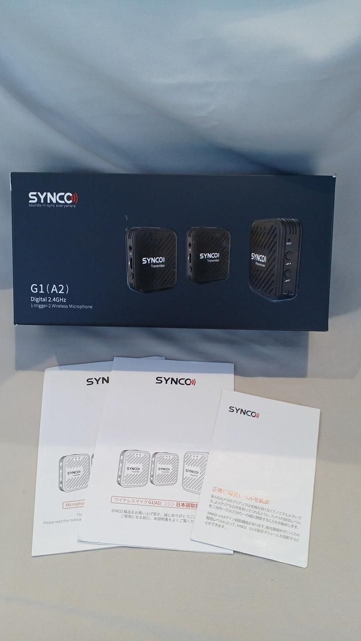 SYNCC Wireless Pin Microphone G1A2) Used