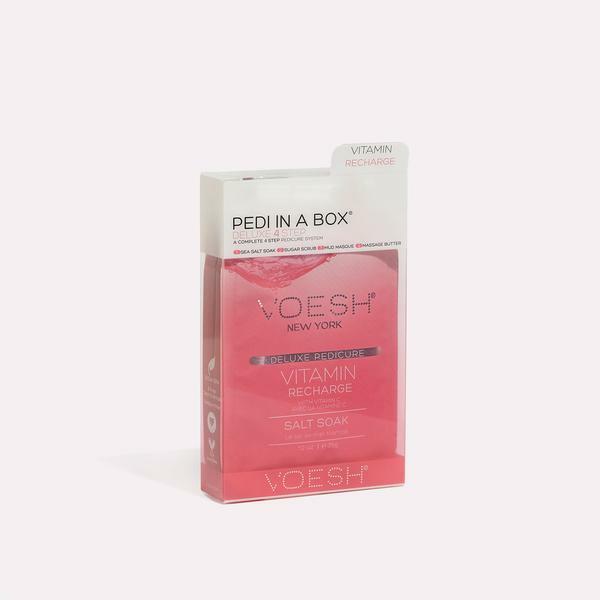 Voesh Pedi In A Box Deluxe 4 Step Pedicure Vitamin (Pack Of 24)