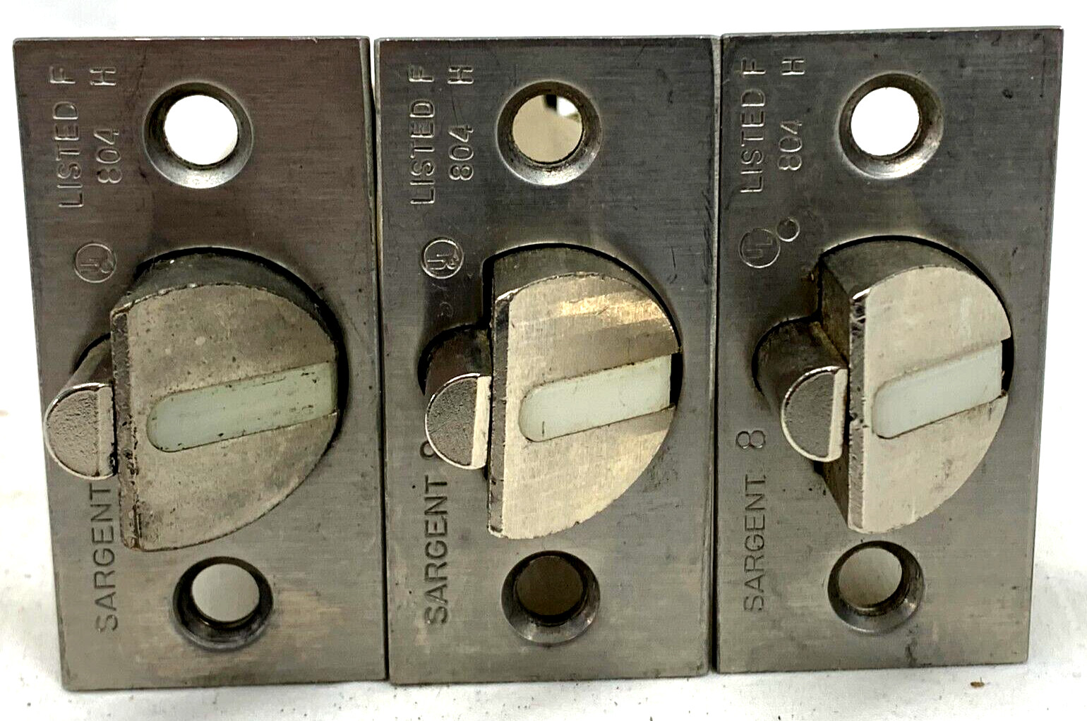 Lot of Seven (7) SARGENT 804 Latches & Three (3) Deadbolts