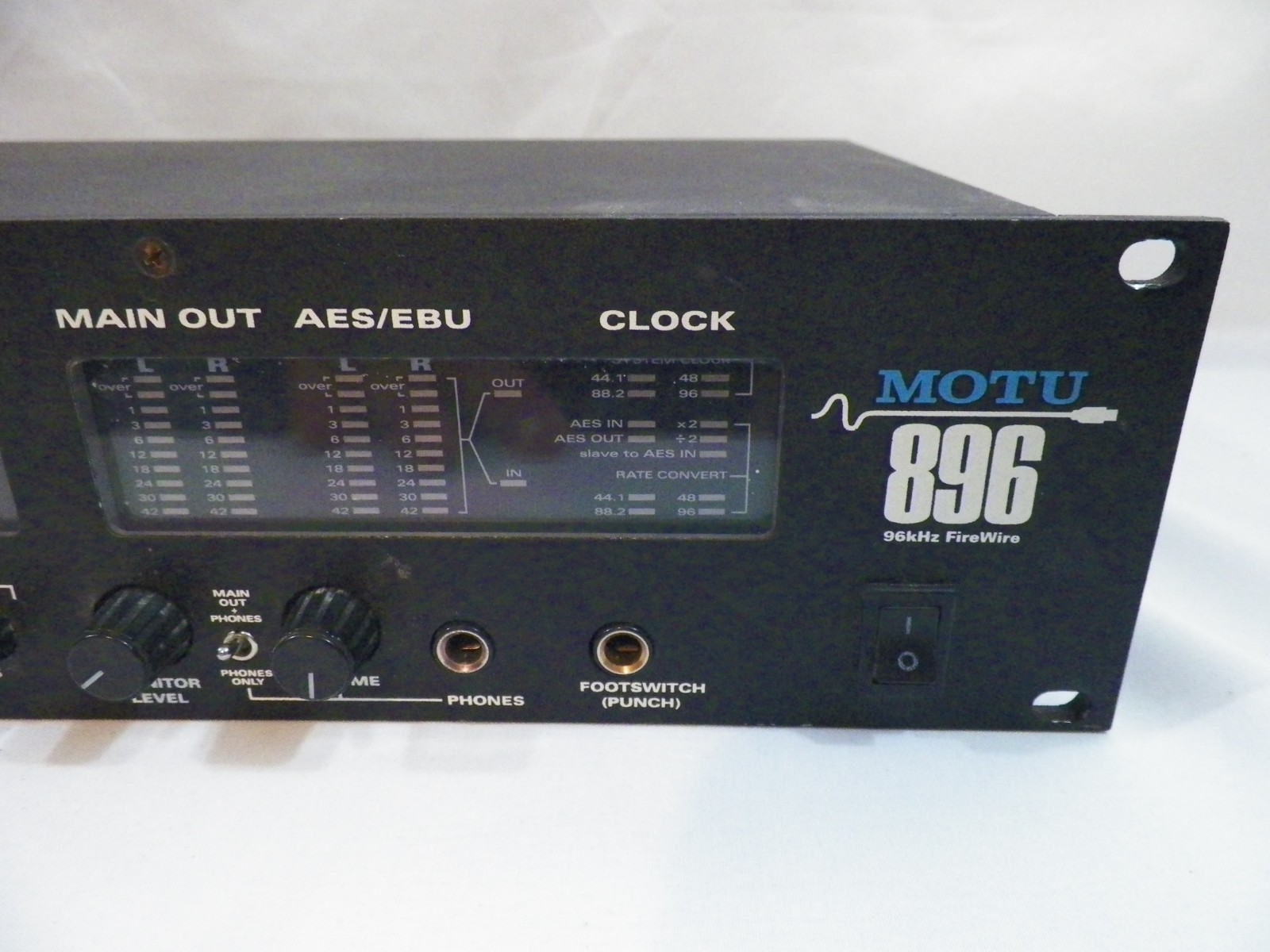 MOTU 896 96Khz Firewire Audio Interface Tested!