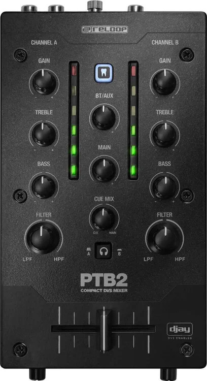 Reloop PTB-2 2+1-channel DJ Mixer