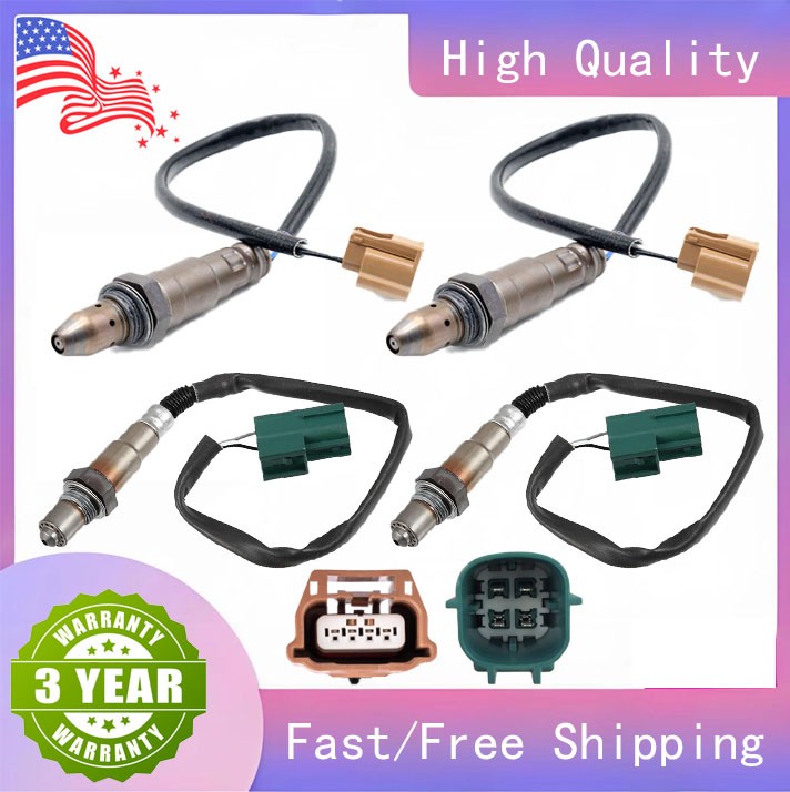 4PCS Upstream+Downstream Oxygen Sensor For Nissan Armada Titan 234-9135 234-4835