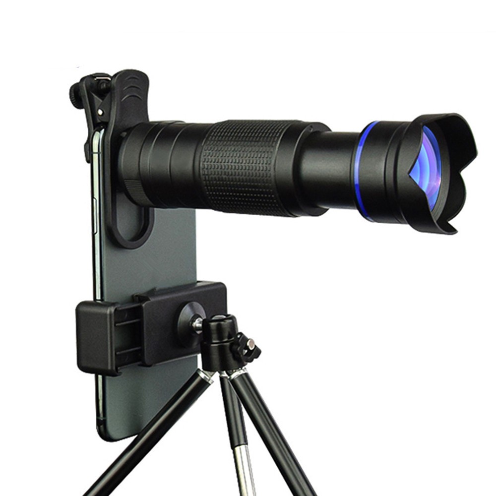 Phone Camera Lens 36X Telephoto 4in1 Telecope Zoom Fisheye Wide Angel Lens
