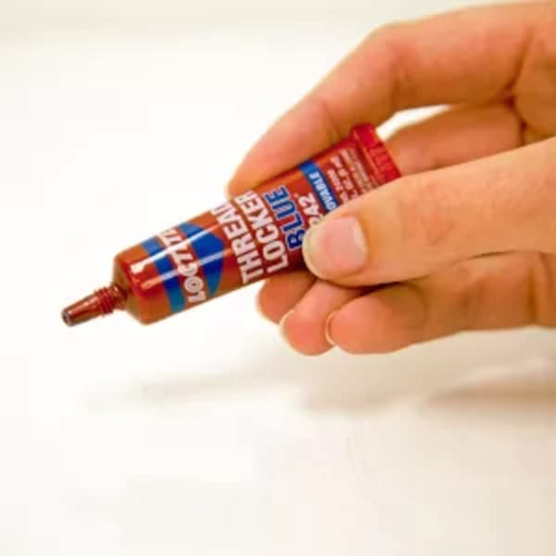 Threadlocker Blue 242 - Removable Thread Lock Glue for Nuts, Bolts, & Fasteners,