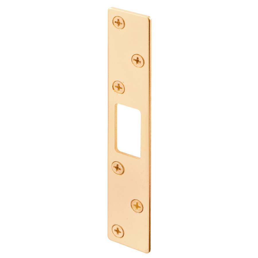 Lot of 3 Gatehouse Steel Entry Door Deadbolt Strike Plate Gold B33