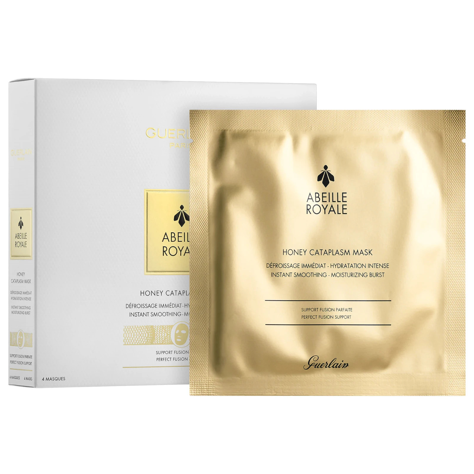 Guerlain Abeille Royale Honey Cataplasm Mask - 4pc New in original retail Box