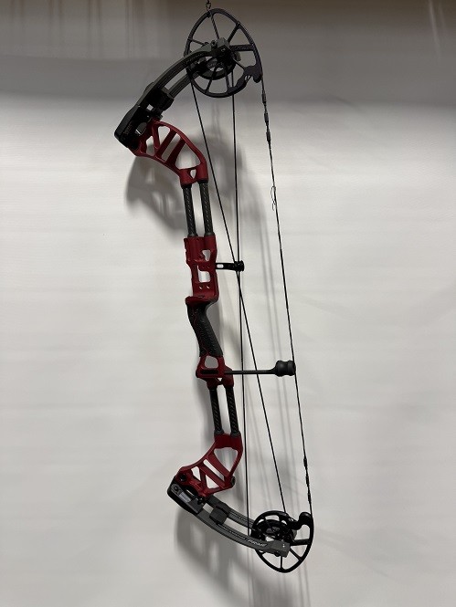 G5 Prime Form 34 60lb RH Grey Limbs/ Red Riser