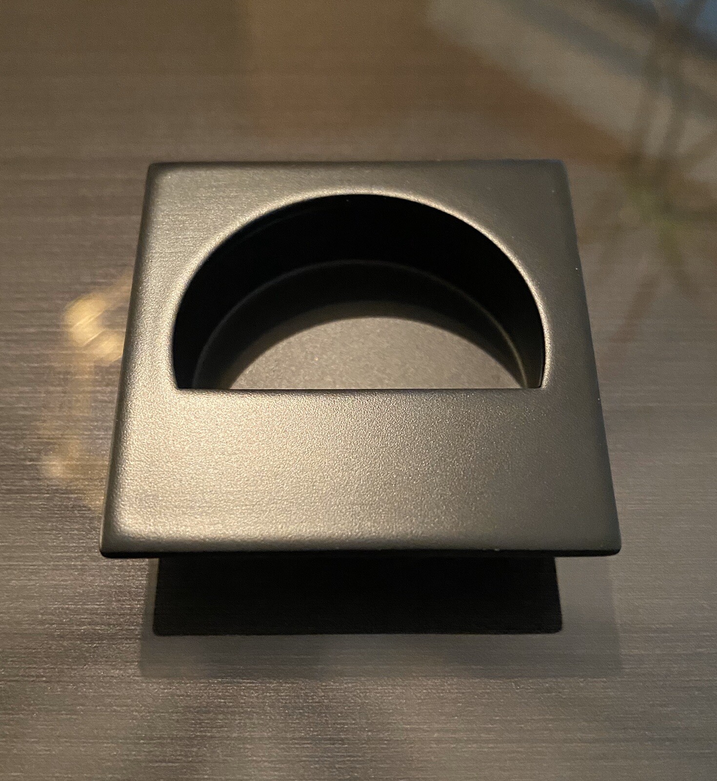 Linnea Recessed Pull Satin Black SKU: RPS-45-SBL