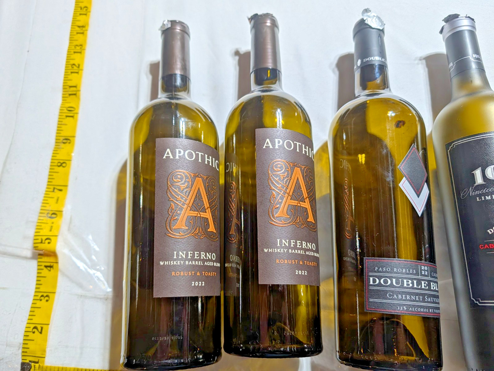 Random Empty Wine Bottles Mix 6 Pack Arts Crafts Ready To Use