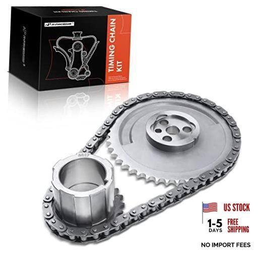 Engine Timing Chain Kit [OHV, V8 4.8 5.3 5.7 6.0L ] Compatible with Chevy,
