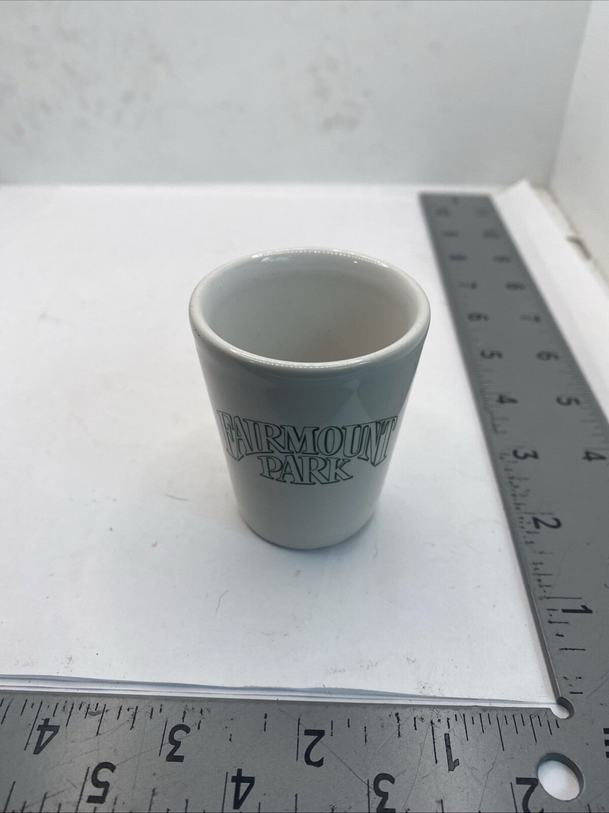 Fairmount Park Philadelphia? Shot Glass shotglass 87C-1157K