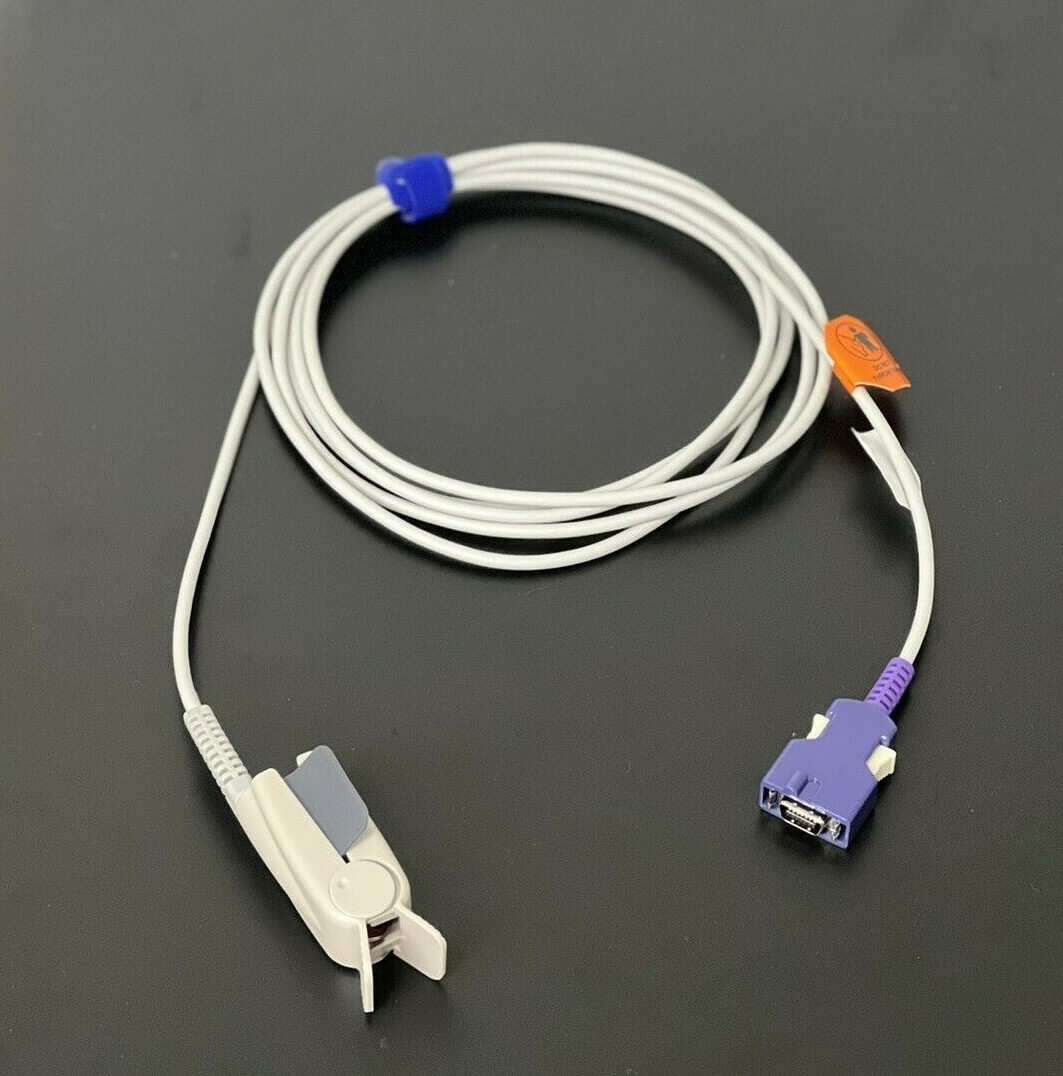 Nellcor N-595 DOC-10 Spo2 Sensor Adult Clip Compatible - Same Day Shipping