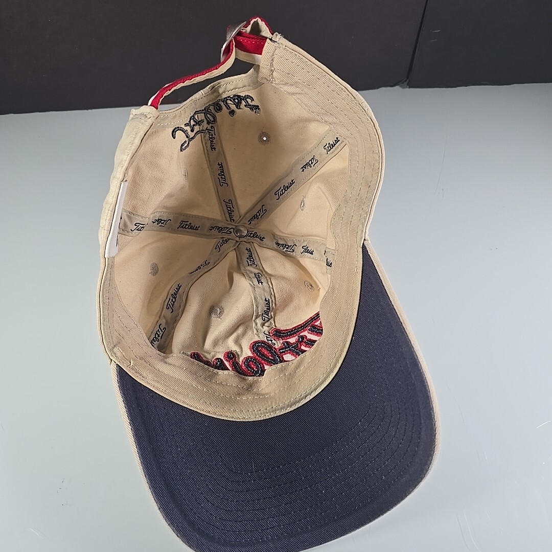 Titleist Golf USA Hat Cap Adult Mens Strapback Relaxed Dad Hat Patriot America