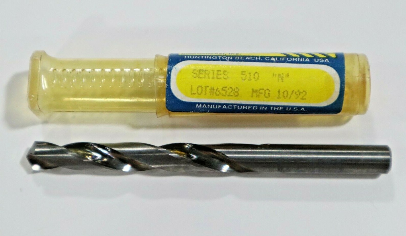 ULTRA TOOL, "N", 2 FLUTE 118° FOUR FACET POINT CARBIDE DRILL      B346