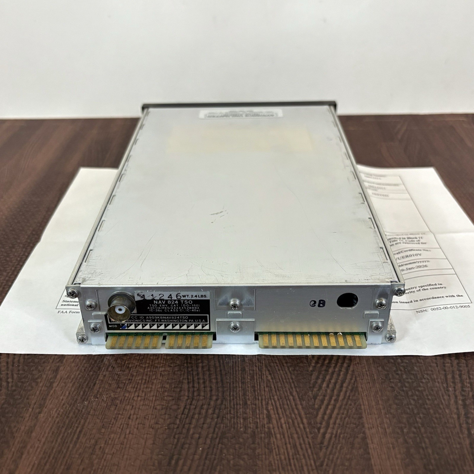 NARCO Nav 824 With New 8130