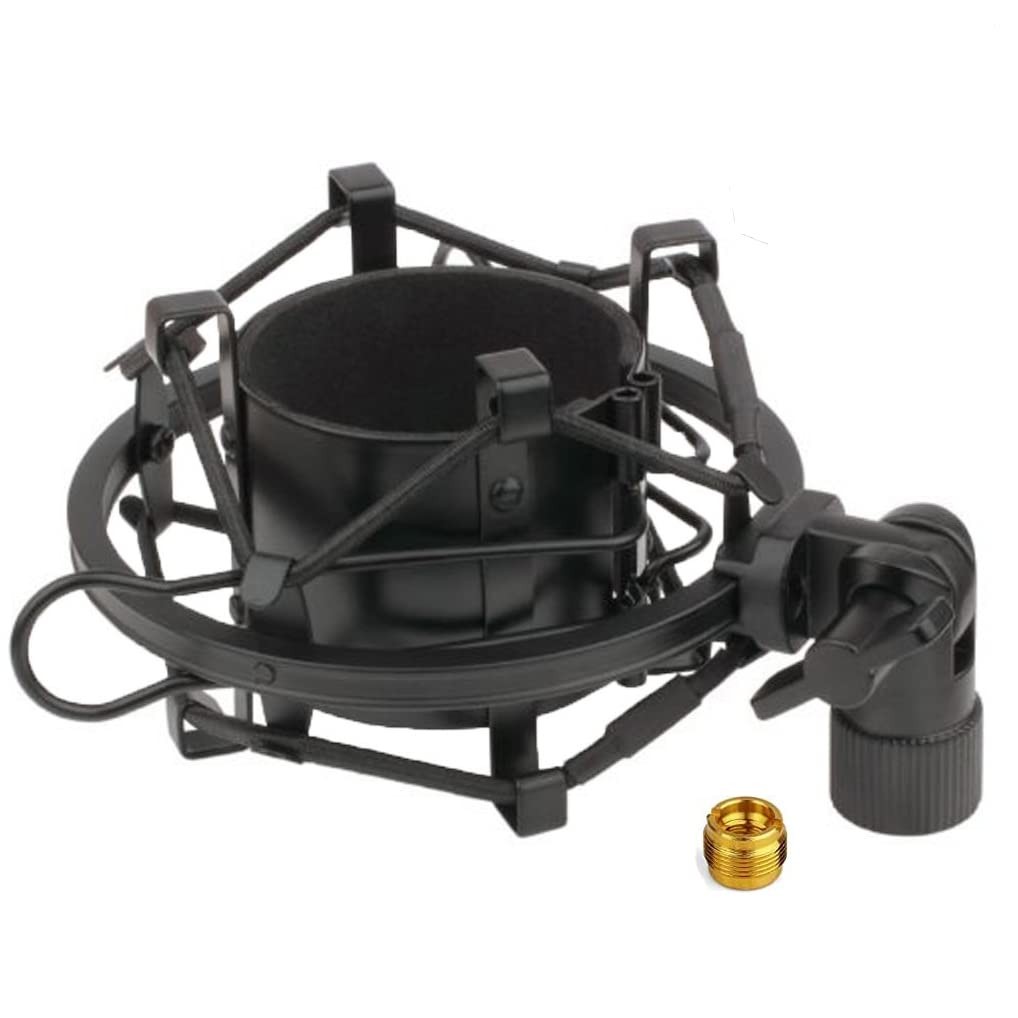 Weymic Black Universal Microphone Shock Mount for Large Diameter Diameter 48-...