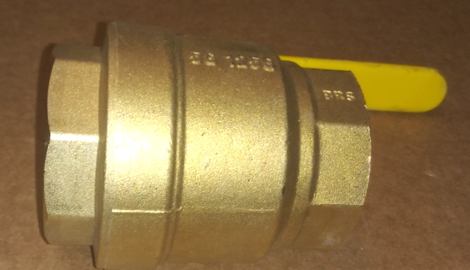 AIE INDUSTRIAL 2" Inch Full Port 600WOG Female Brass Ball Valve 250 PSI