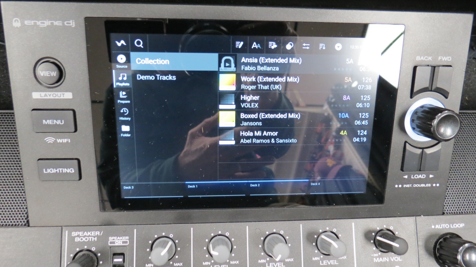DENON SC LIVE 4 DJ CONTROLLER 4-DECK STANDALONE WIFI TOUCHSCREEN W/ODYSSEY HDCS