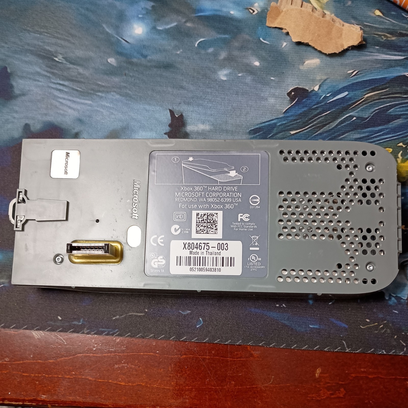 Microsoft Xbox 360 Hard Drive 20GB External Storage Memory Unit X80475-003