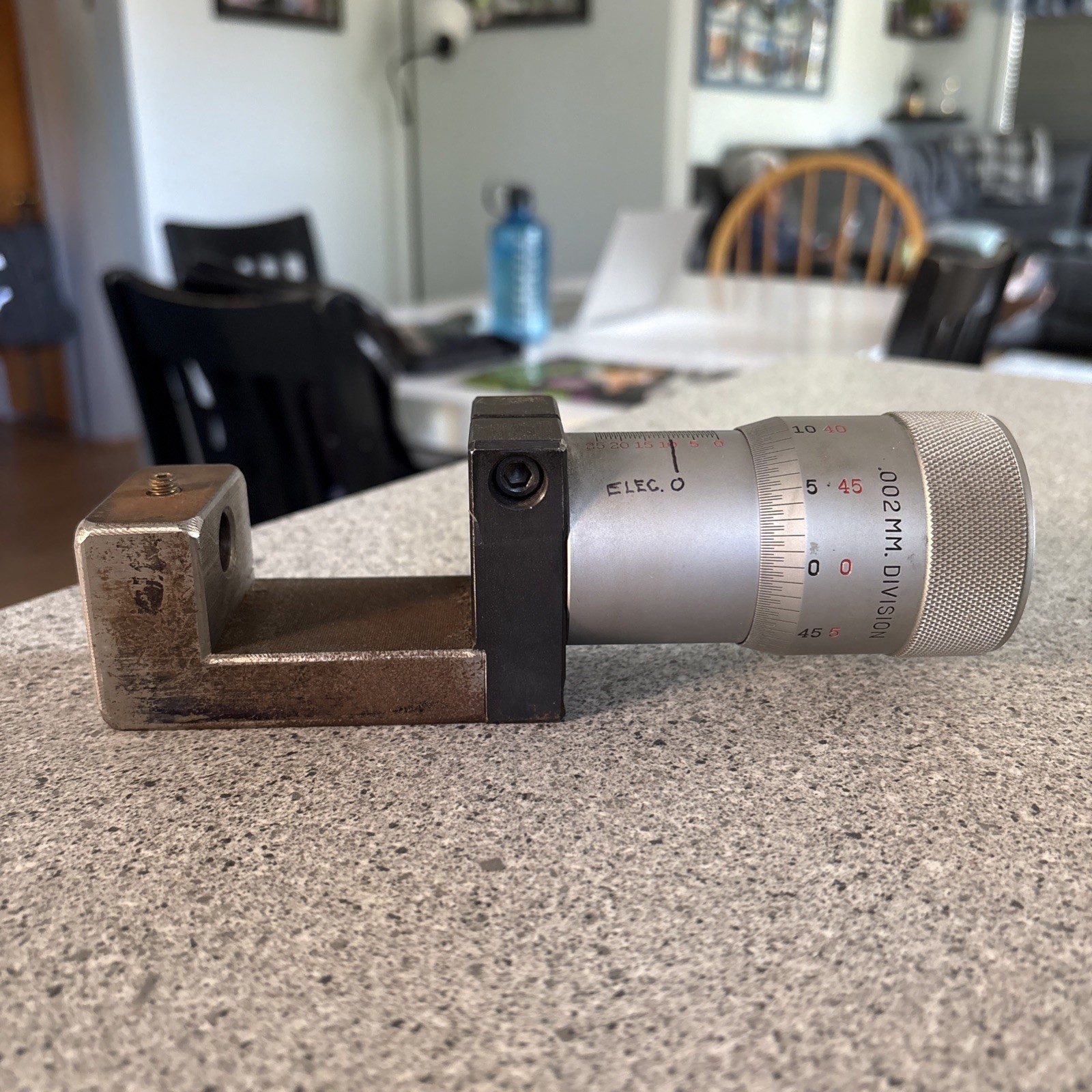 Starrett Dual Reading Large 0-25mm .02mm Micrometer Head 468M