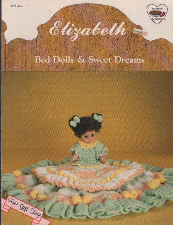 OOP!!!VTG!!! DUMPLIN DESIGNS ELIZABETH BED DOLLS & SWEET DREAMS