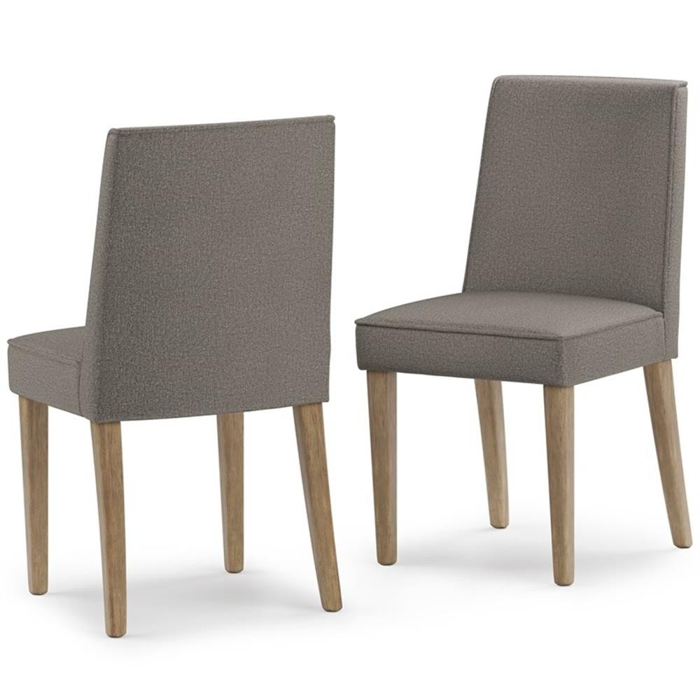 Pemberly Row Modern / Contemporary Dining Chair in Taupe Finish
