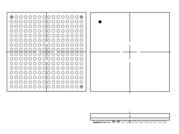 1pcs XC2C256-7FT256IFTBGA-256